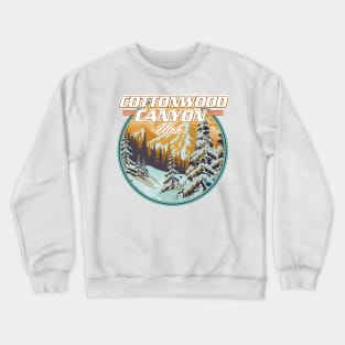 Cottonwood Canyon Utah Crewneck Sweatshirt